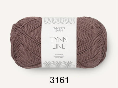Tynn Line yarn from Sandnes Garn is a blend of cotton, viscose and linen