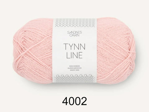 Tynn Line yarn from Sandnes Garn is a blend of cotton, viscose and linen
