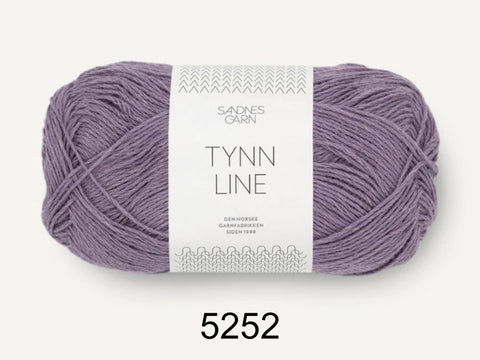 Tynn Line yarn from Sandnes Garn is a blend of cotton, viscose and linen