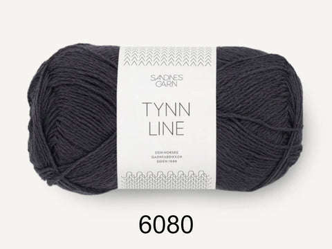 Tynn Line yarn from Sandnes Garn is a blend of cotton, viscose and linen