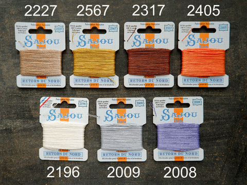 Retors de Nord embroidery floss from Sajou at The Knit Cafe in Toronto