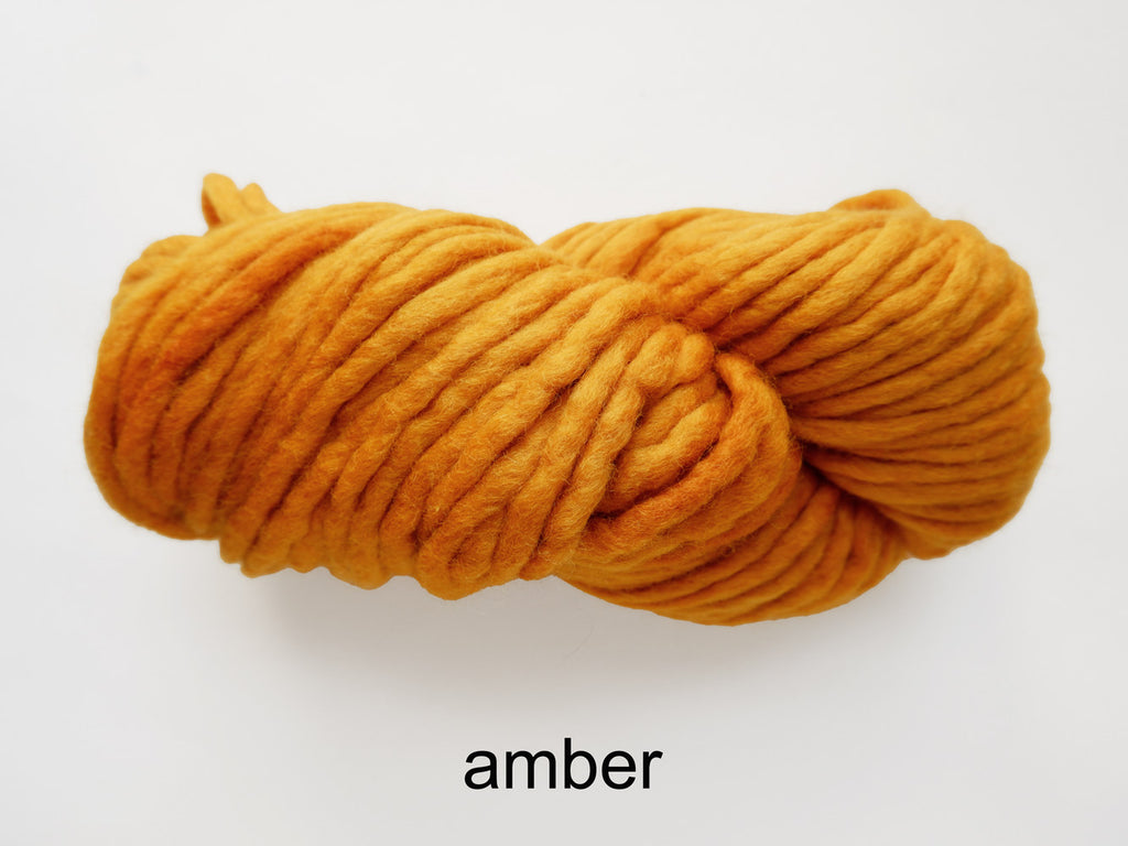 Flouf is a super bulky, merino yarn, made by Canadian hand dyer Fleece Artist