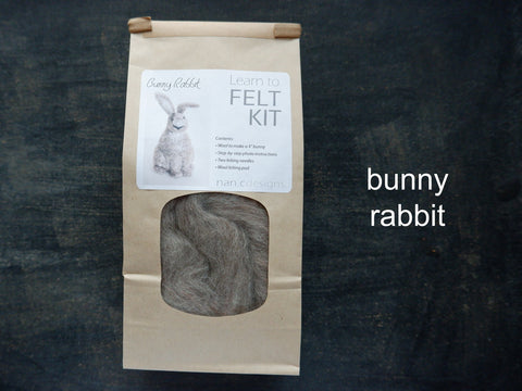 Learn to needle felt kits