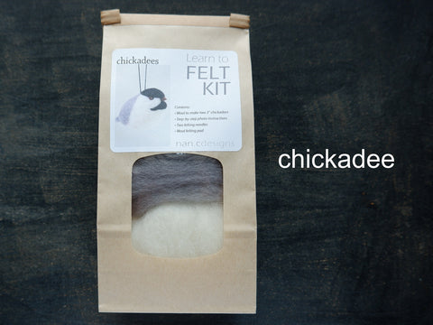 Learn to needle felt kits