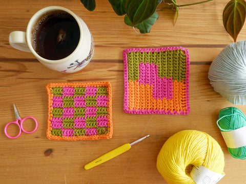 Learn to crochet colourful motifs and patterns in this class at The Knit Cafe in Toronto