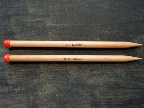 Basix Birch Straight Needles