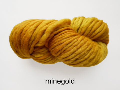Flouf is a super bulky, merino yarn, made by Canadian hand dyer Fleece Artist
