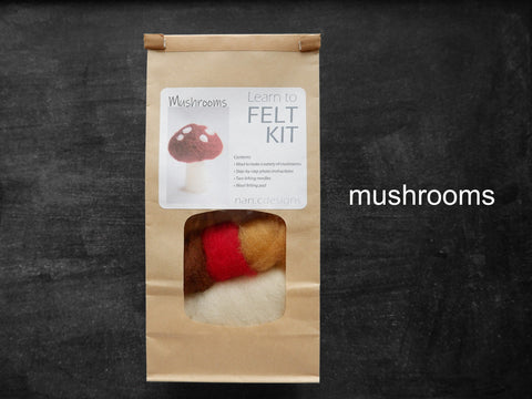 Learn to needle felt kits