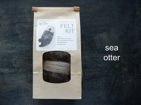 Learn to needle felt kits