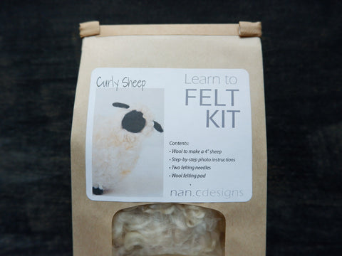 Learn to needle felt kits