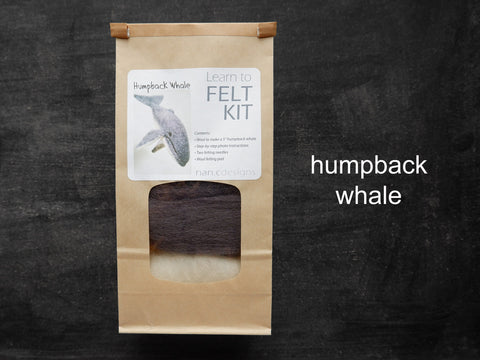 Learn to needle felt kits