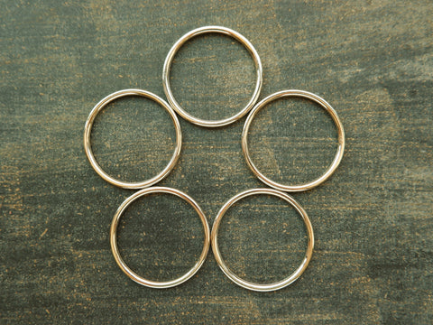 Metal Macrame Rings
