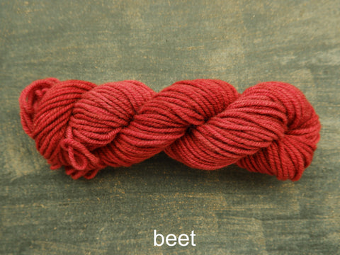 Canadian, hand dyed yarn from Fleece Artist. Woolen Wonder 50 grams