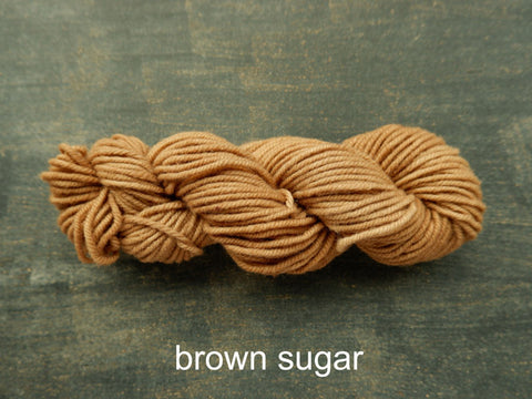 Canadian, hand dyed yarn from Fleece Artist. Woolen Wonder 50 grams