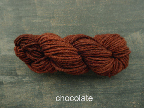 Canadian, hand dyed yarn from Fleece Artist. Woolen Wonder 50 grams