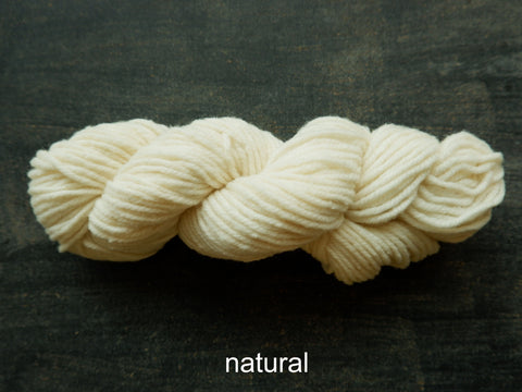 Canadian, hand dyed yarn from Fleece Artist. Woolen Wonder 50 grams