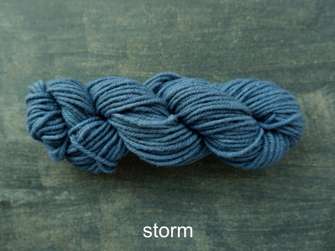 Canadian, hand dyed yarn from Fleece Artist. Woolen Wonder 50 grams