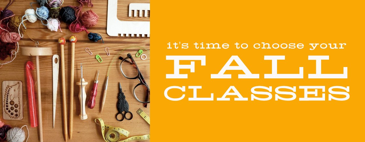 Fall Classes are here!