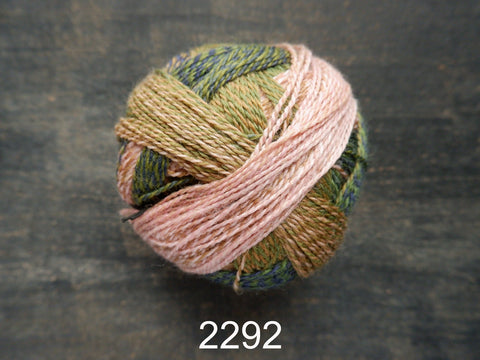 Zauberball Crazy is a self patterning sock yarn 