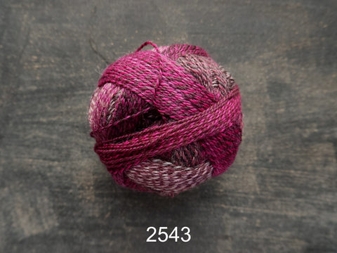 Zauberball Crazy is a self patterning sock yarn 