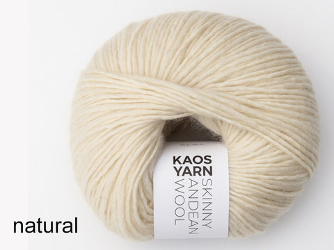 Skinny Andean Wool by KAOS Yarns