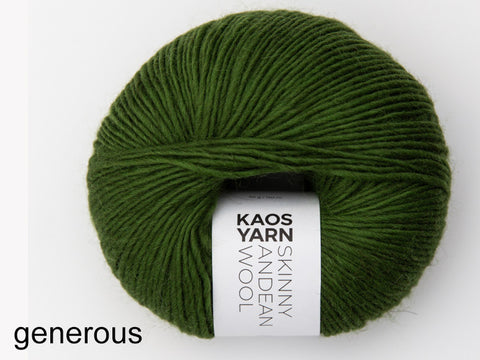 Skinny Andean Wool by KAOS Yarns