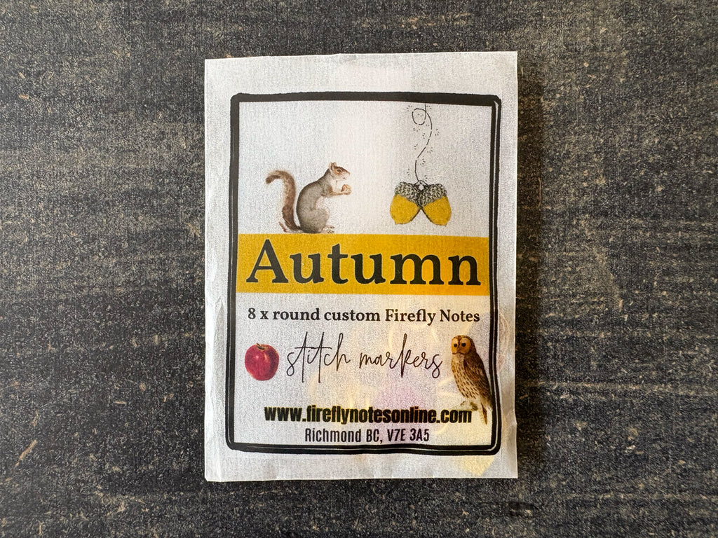 Autumn Stitch Markers