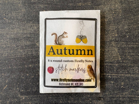 Autumn Stitch Markers