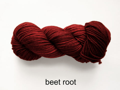 Lichen and Lace Merino  Worsted,  hand dyed yarn, made in Canada