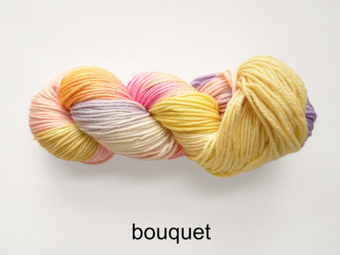 Lichen and Lace Merino  Worsted,  hand dyed yarn, made in Canada