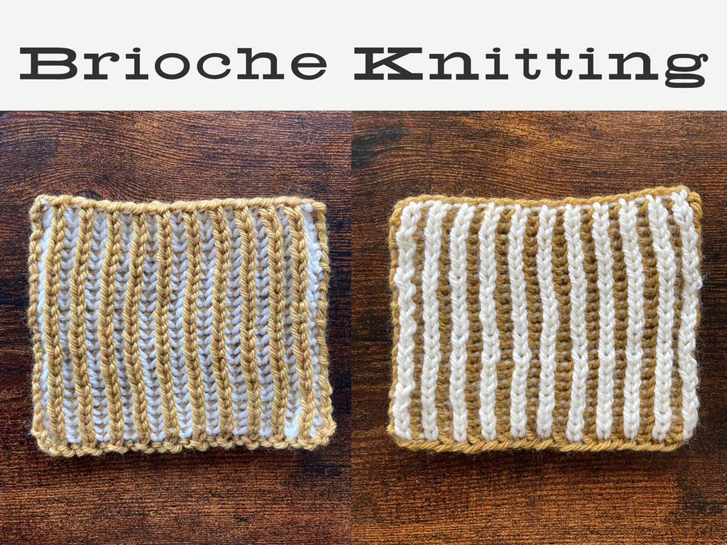 Learn to knit brioche at the Knit Cafe in Toronto