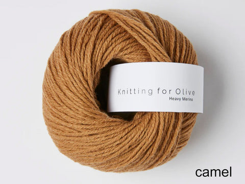 Knitting For Olive's Heavy Merino is a worsted weight yarn, perfect for sweaters