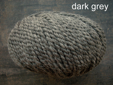 Drops Andes yarn is a bulky weight Alpaca and Wool Blend. So nice for beginner knitters and crocheters!
