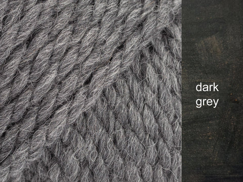 Drops Andes yarn is a bulky weight Alpaca and Wool Blend. So nice for beginner knitters and crocheters!