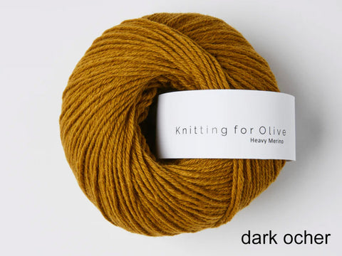 Knitting For Olive's Heavy Merino is a worsted weight yarn, perfect for sweaters
