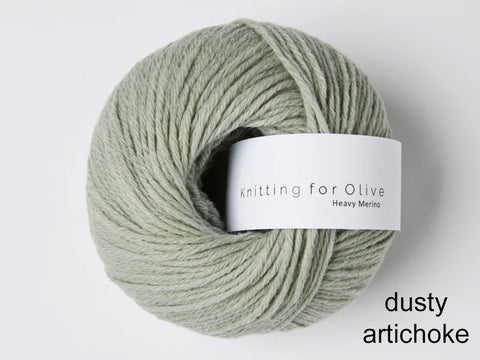 Knitting For Olive's Heavy Merino is a worsted weight yarn, perfect for sweaters