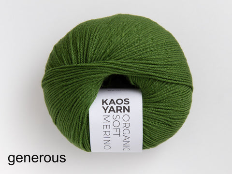 Organic Soft Merino by KAOS YARN