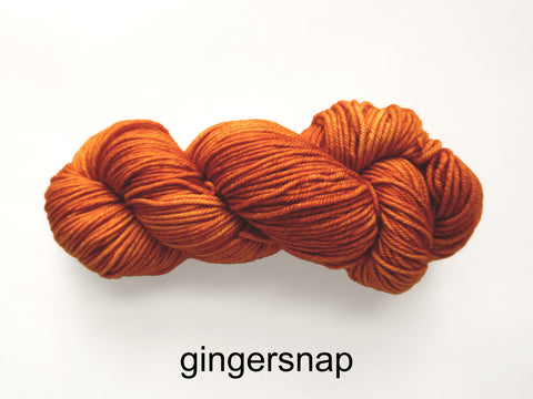 Lichen and Lace Merino  Worsted,  hand dyed yarn, made in Canada