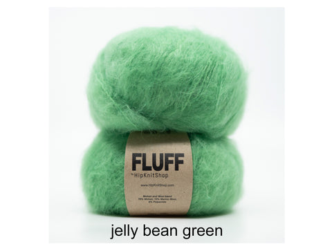 Hipknit Yarn Fluff Mohair at The Knit Cafe