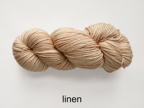 Lichen and Lace Merino  Worsted,  hand dyed yarn, made in Canada