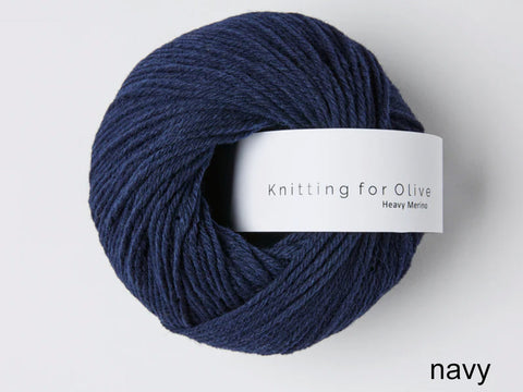 Knitting For Olive's Heavy Merino is a worsted weight yarn, perfect for sweaters