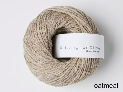 Knitting For Olive's Heavy Merino is a worsted weight yarn, perfect for sweaters