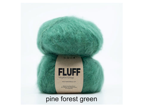 Hipknit Yarn Fluff Mohair at The Knit Cafe