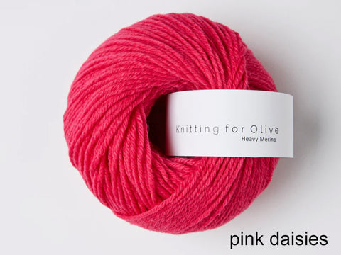 Knitting For Olive's Heavy Merino is a worsted weight yarn, perfect for sweaters