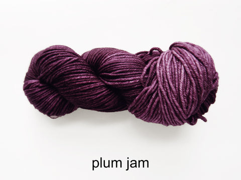 Lichen and Lace Merino  Worsted,  hand dyed yarn, made in Canada
