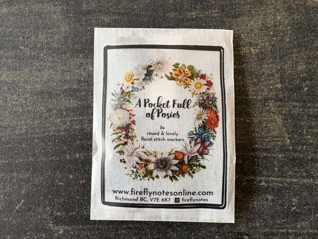 Pocket Full of Posies Stitch Markers