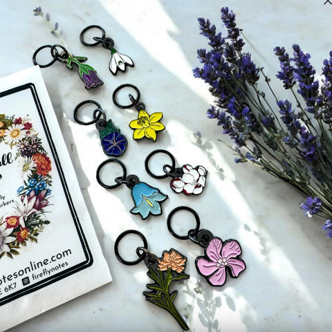 Pocket Full of Posies Stitch Markers