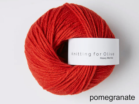 Knitting For Olive's Heavy Merino is a worsted weight yarn, perfect for sweaters