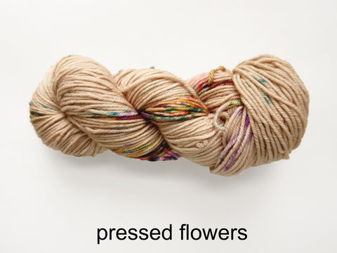Lichen and Lace Merino  Worsted,  hand dyed yarn, made in Canada