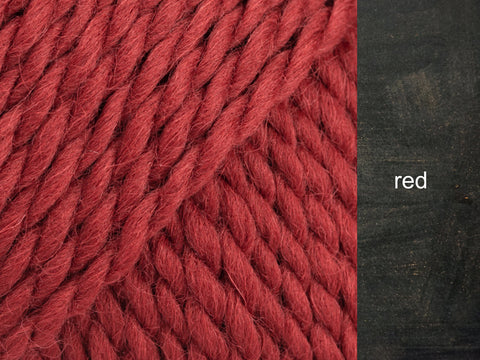 Drops Andes yarn is a bulky weight Alpaca and Wool Blend. So nice for beginner knitters and crocheters!